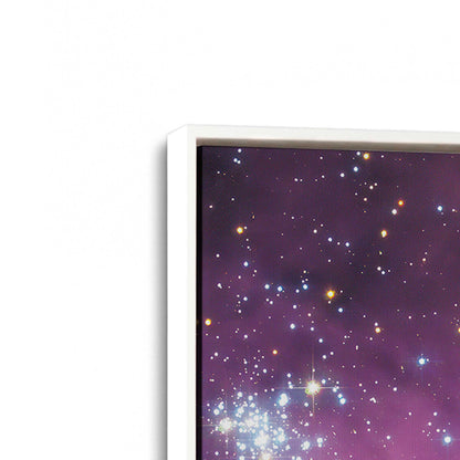 [Color:Opaque White], Picture of art in a White frame at an angle