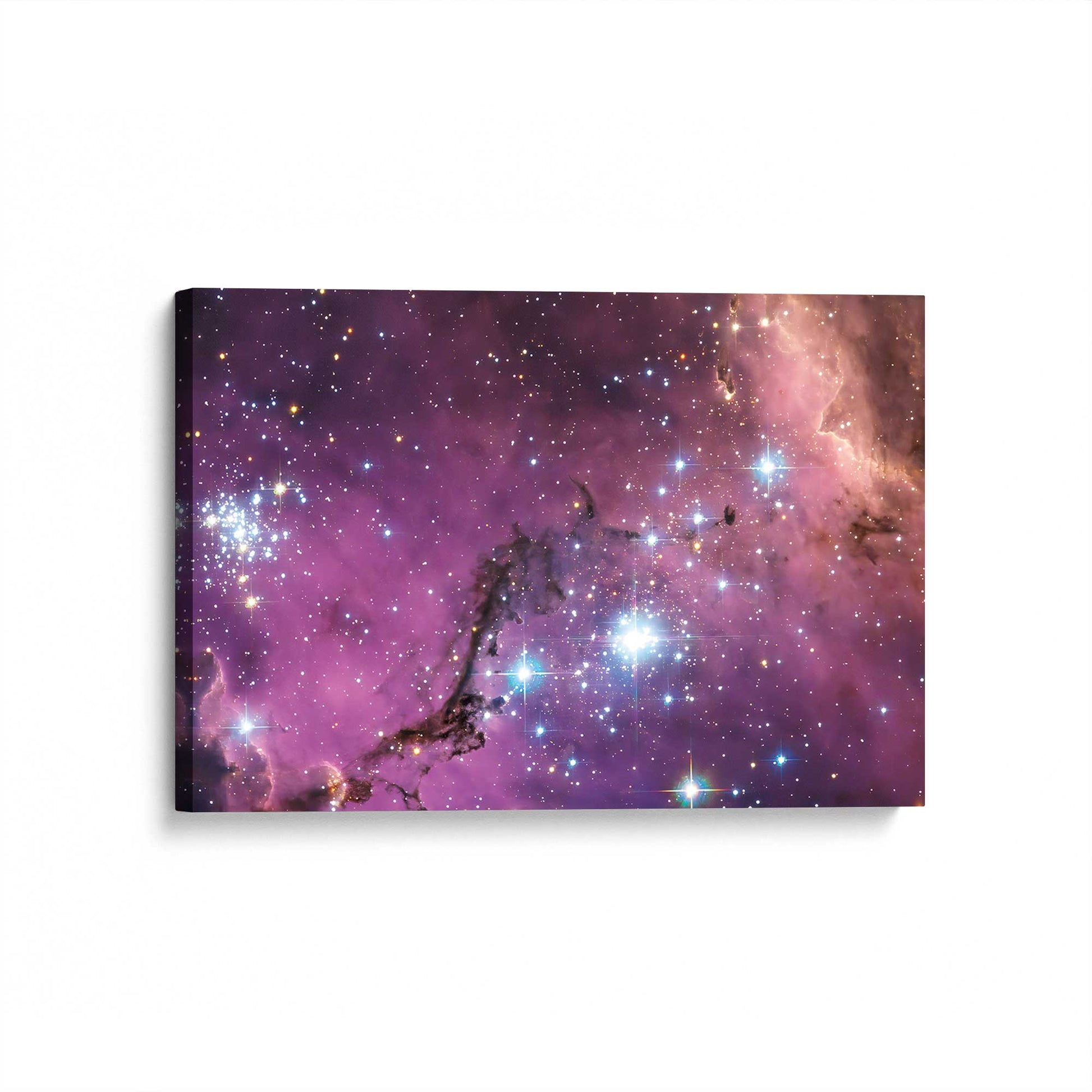 [Color:Stretched Canvas], Picture of art at an angle