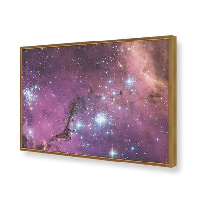 [Color:Polished Gold], Picture of art in a Polished Gold frame of the corner