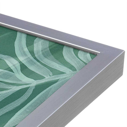 [Color:Polished Chrome], Picture of art in a Polished Chrome frame at an angle