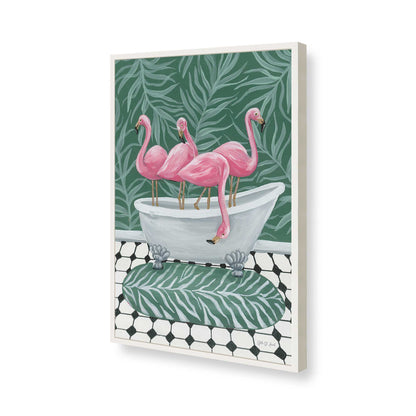 [Color:Opaque White], Picture of art in a Opaque White frame of the corner