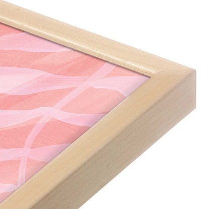 [Color:Raw Maple], Picture of art in a Raw Maple frame at an angle
