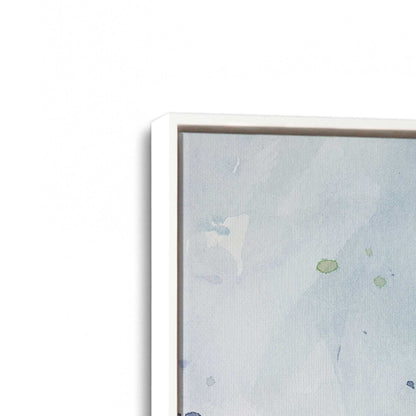 [Color:Opaque White], Picture of art in a White frame at an angle