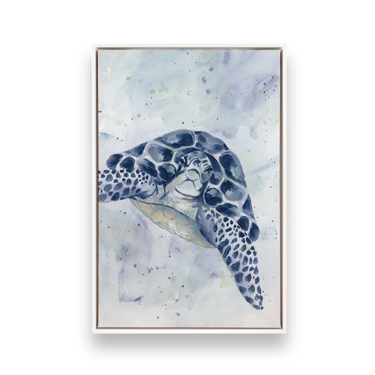 [Color:Opaque White], Picture of art in a White frame