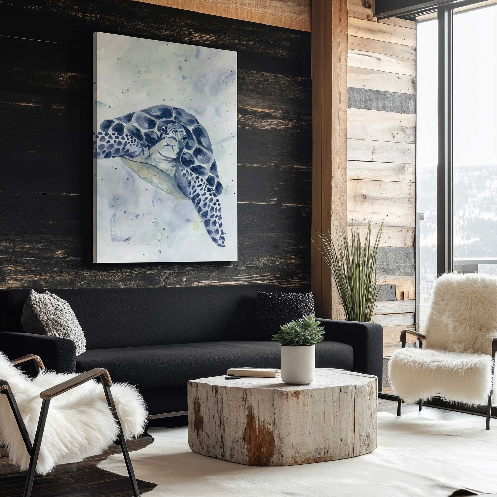 Picture of art in a room