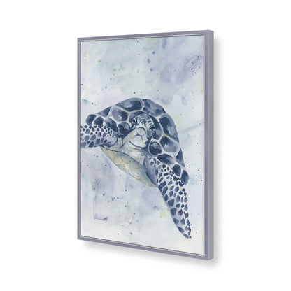 [Color:Polished Chrome], Picture of art in a Polished Chrome frame of the corner