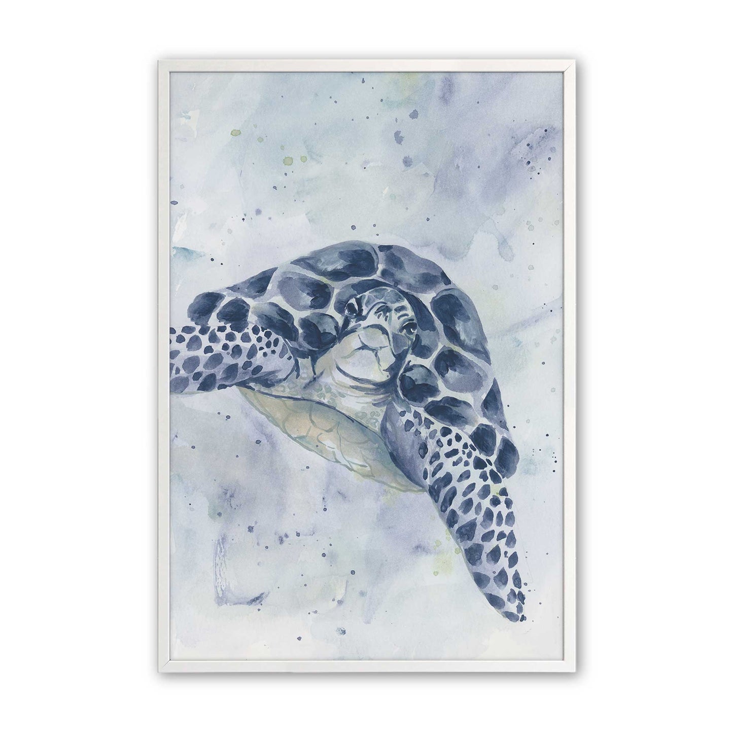 [Color:Opaque White], Picture of art in a Opaque White frame