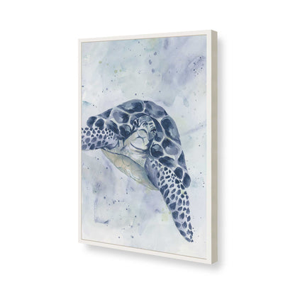 [Color:Opaque White], Picture of art in a Opaque White frame of the corner