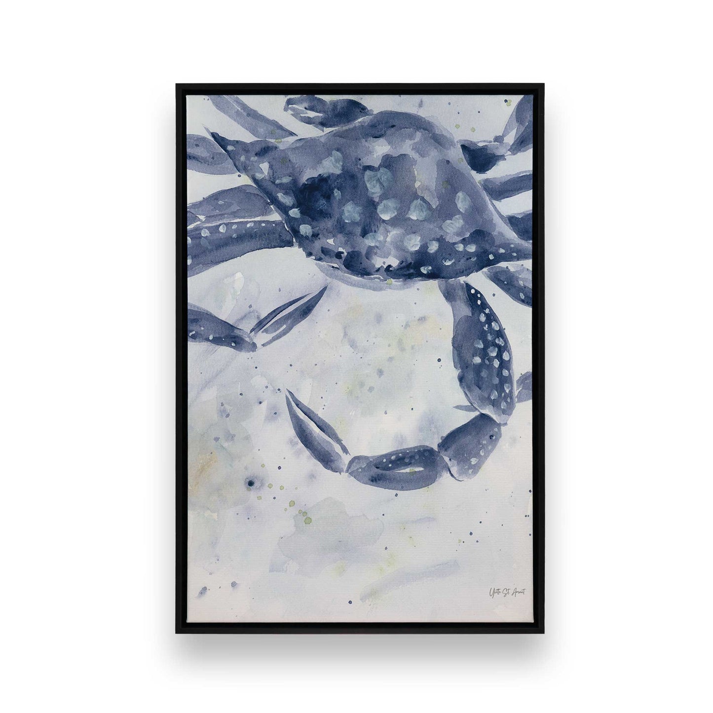 [Color:Satin Black], Picture of art in a Satin Black frame