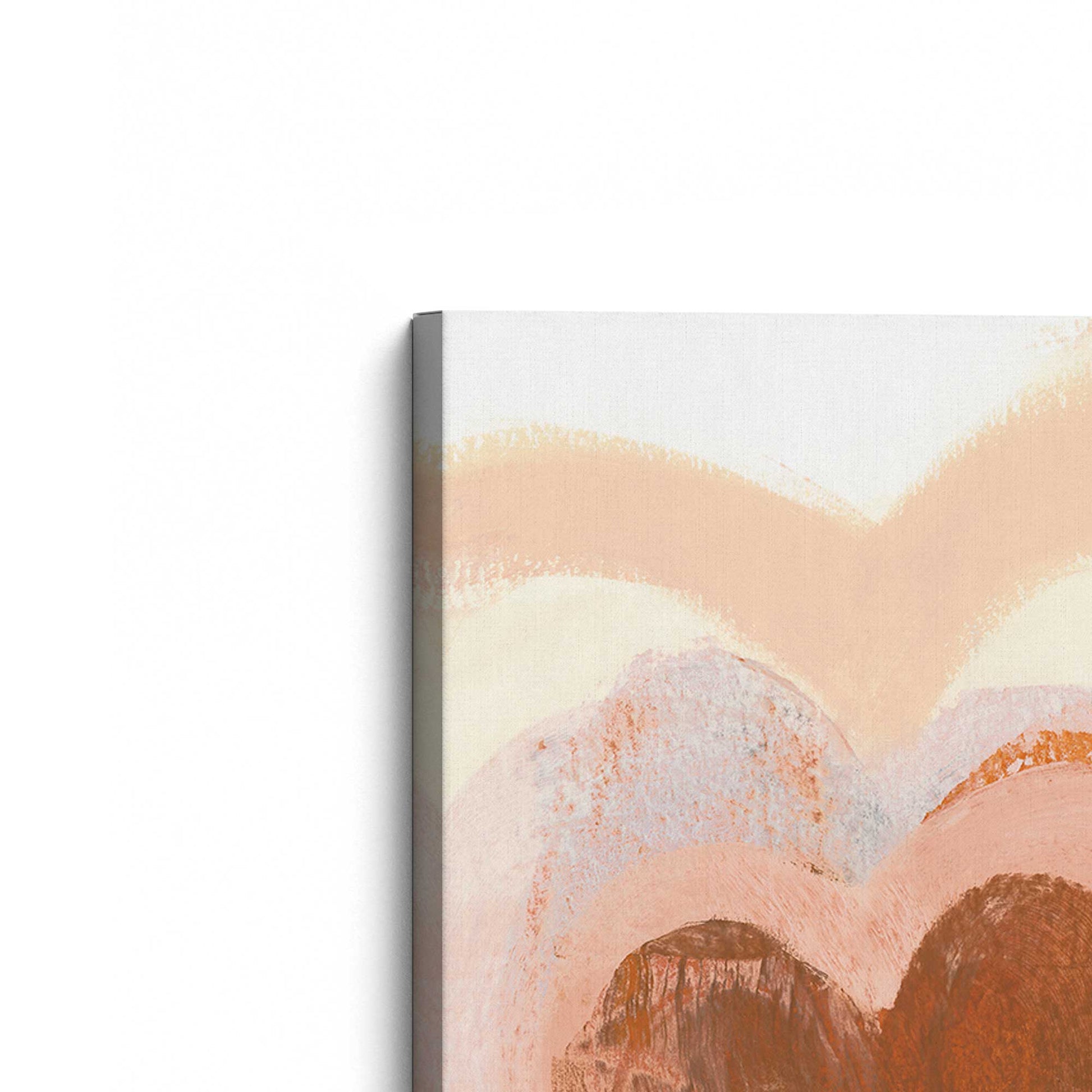 [Color:Stretched Canvas], Picture of the corner of the art