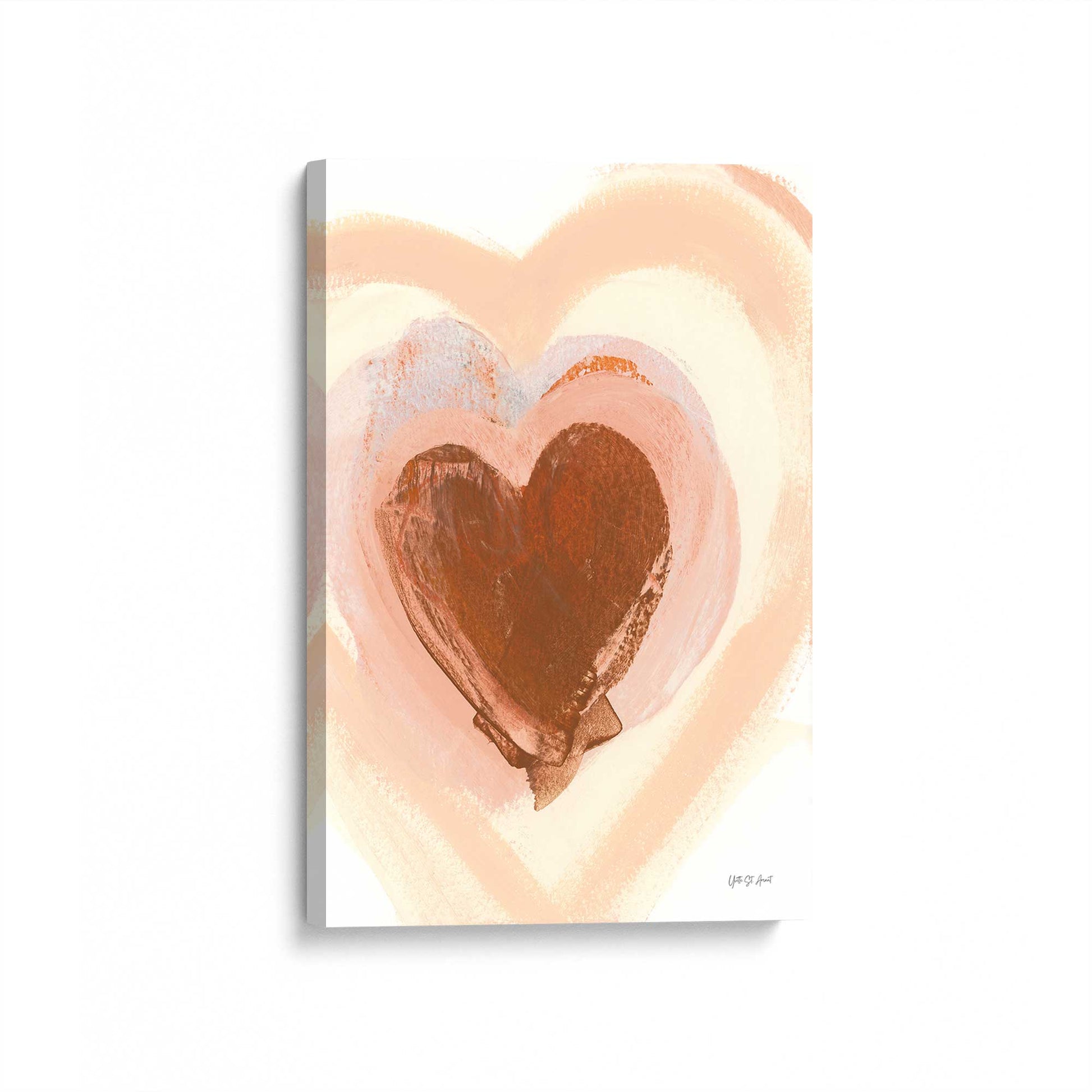 [Color:Stretched Canvas], Picture of art at an angle