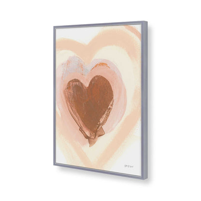 [Color:Polished Chrome], Picture of art in a Polished Chrome frame of the corner