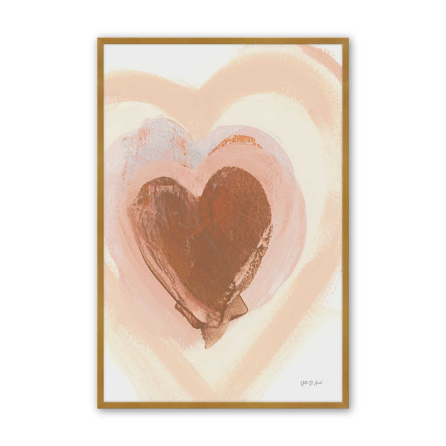[Color:Polished Gold], Picture of art in a Polished Gold frame