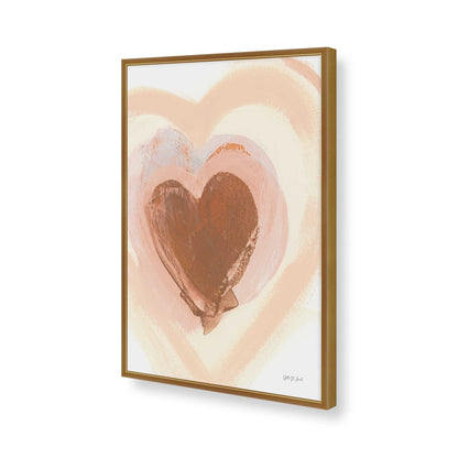 [Color:Polished Gold], Picture of art in a Polished Gold frame of the corner