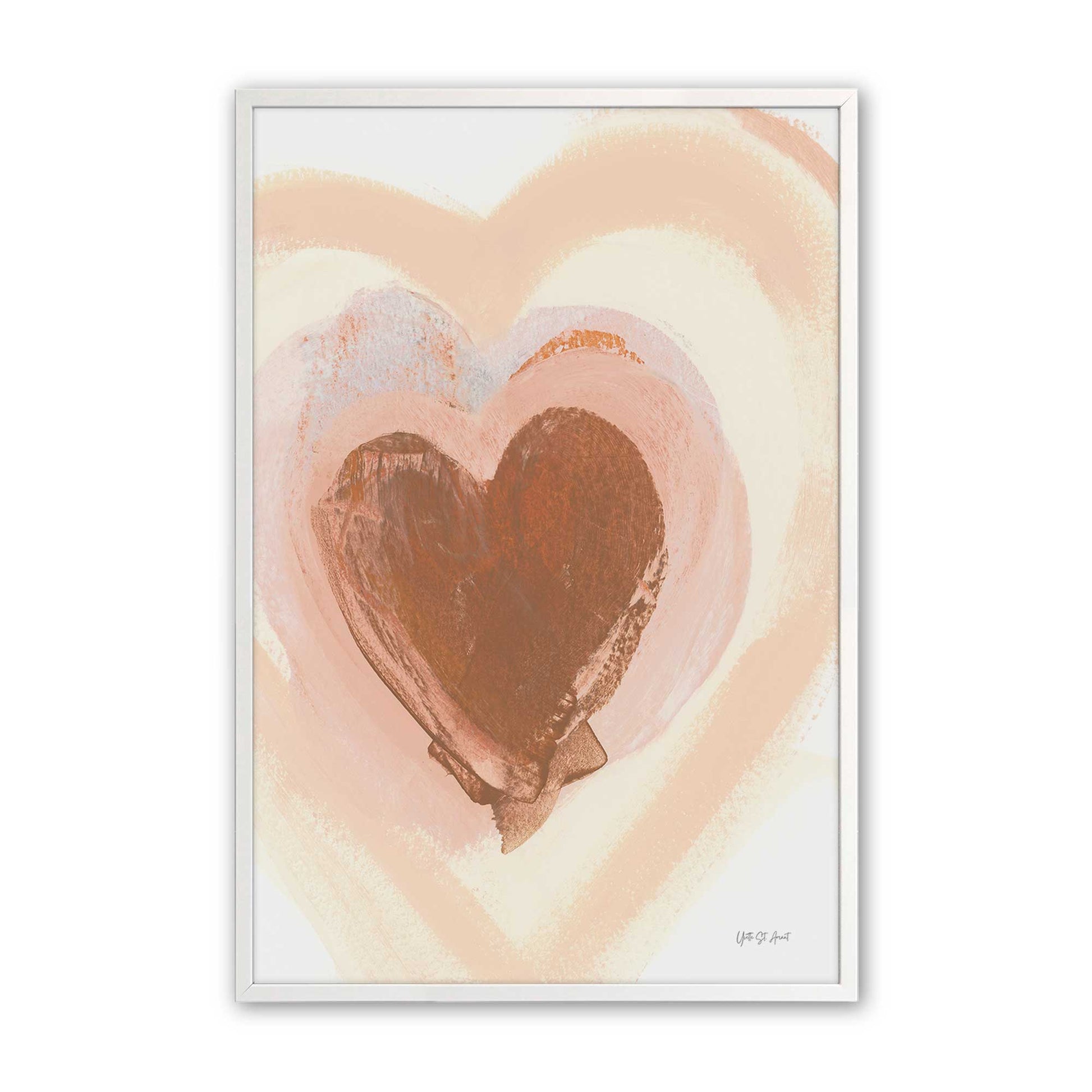 [Color:Opaque White], Picture of art in a Opaque White frame