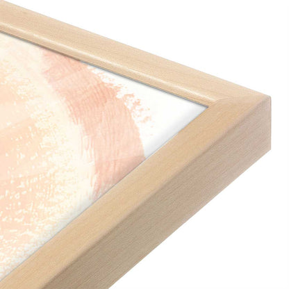 [Color:Raw Maple], Picture of art in a Raw Maple frame at an angle