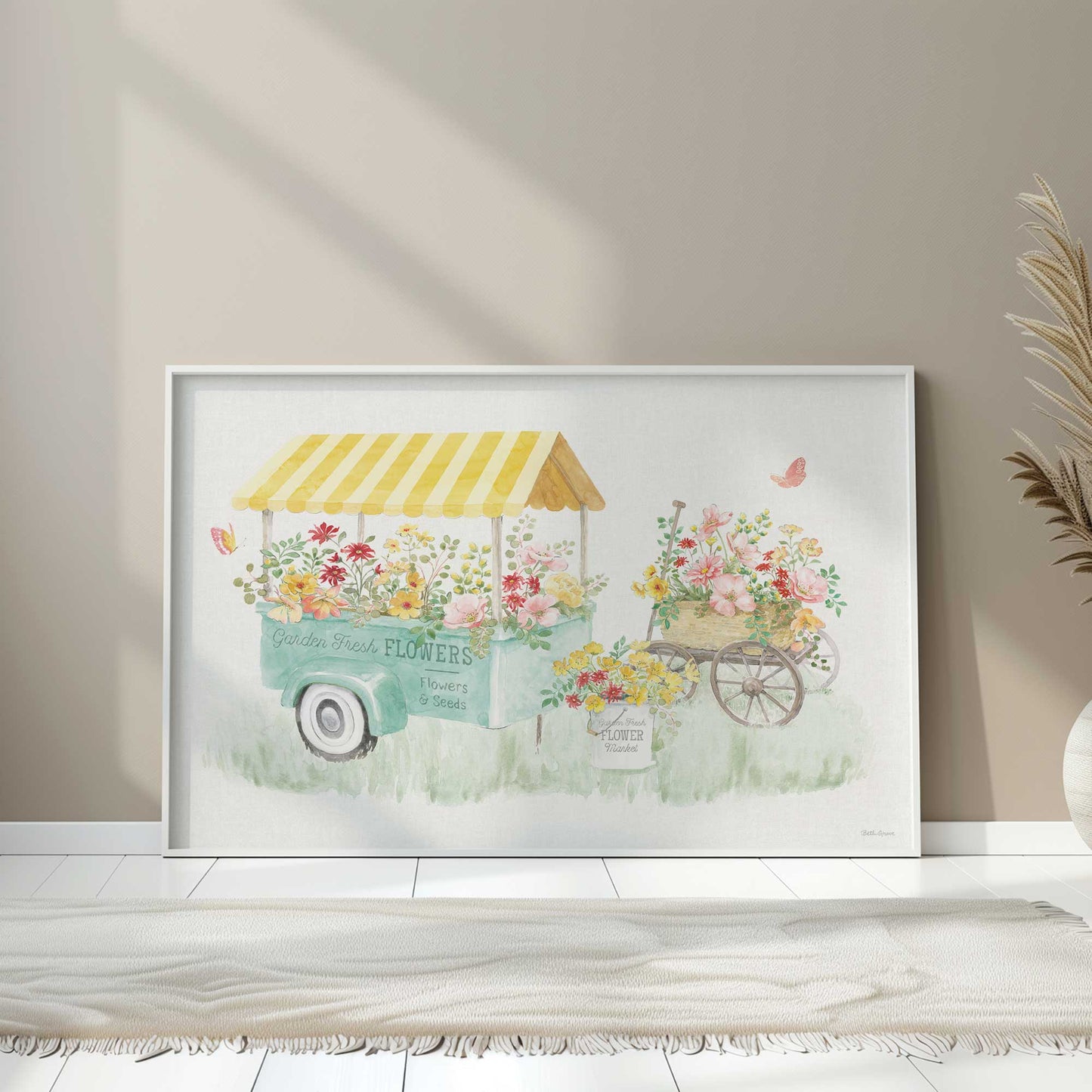 Picture of art in a room