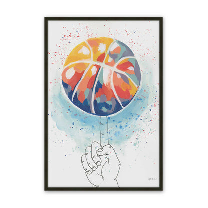 [Color:Satin Black], Picture of art in a Satin Black frame