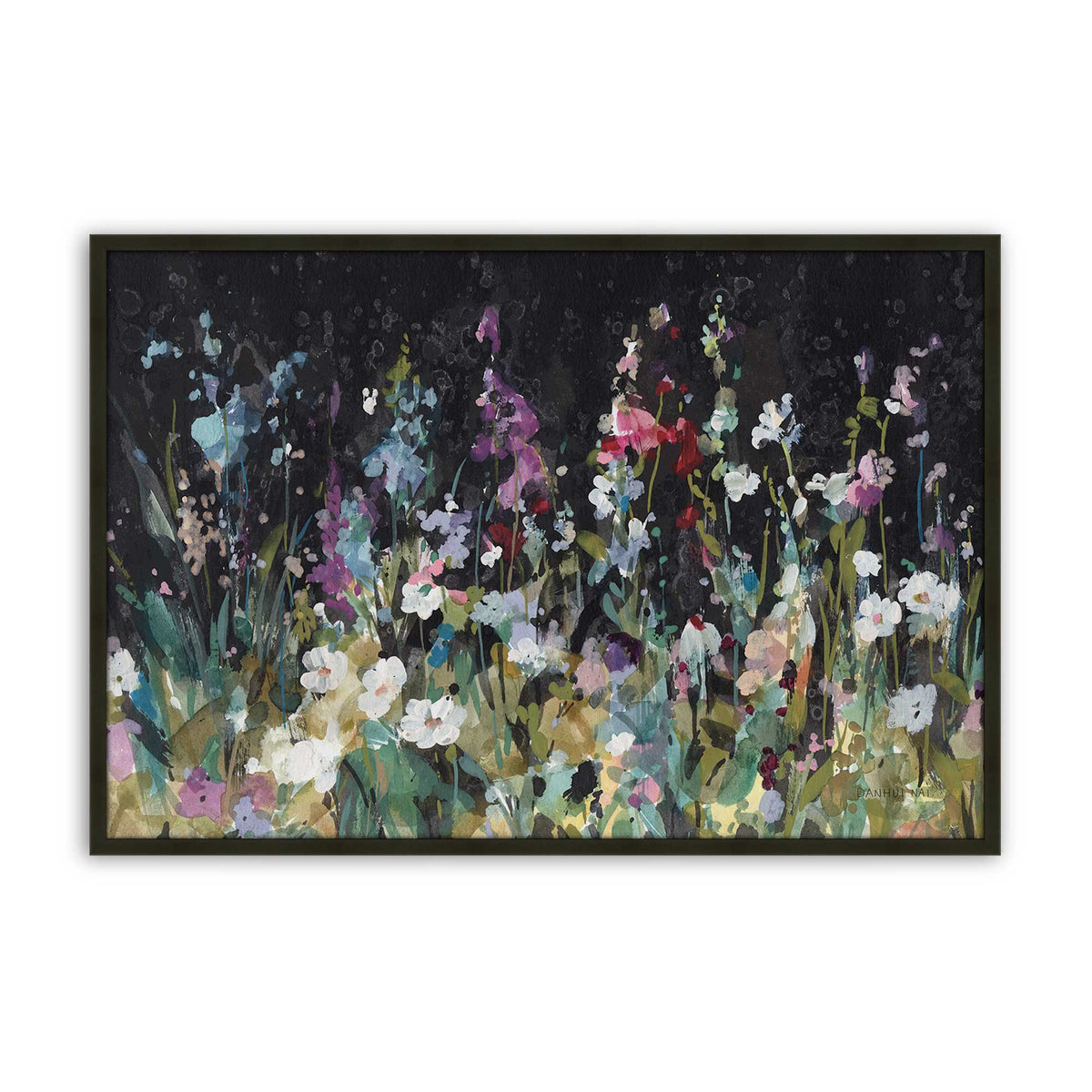 [Color:Satin Black], Picture of art in a Satin Black frame