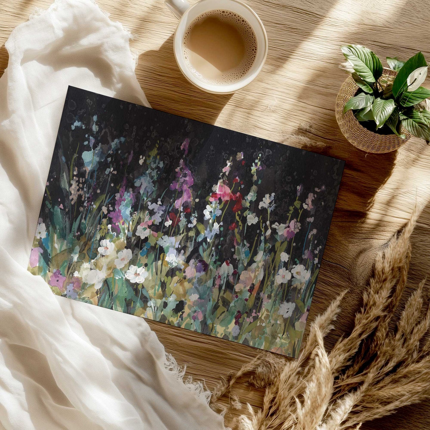 [Color:Rolled Print], Picture of close up of art