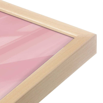 [Color:Raw Maple], Picture of art in a Raw Maple frame at an angle