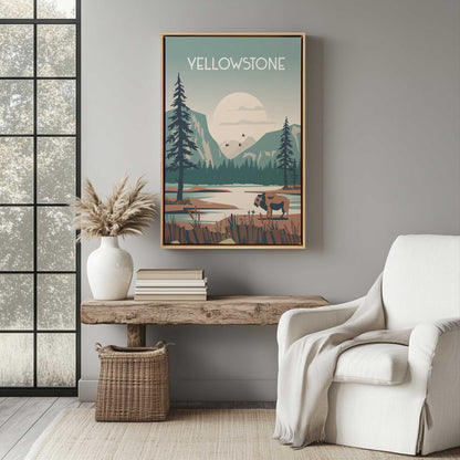 Picture of art in a room