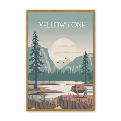 [Color:Polished Gold], Picture of art in a Polished Gold frame