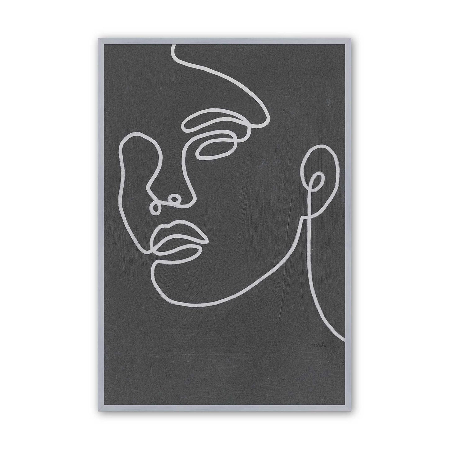 [Color:Polished Chrome], Picture of art in a Polished Chrome frame