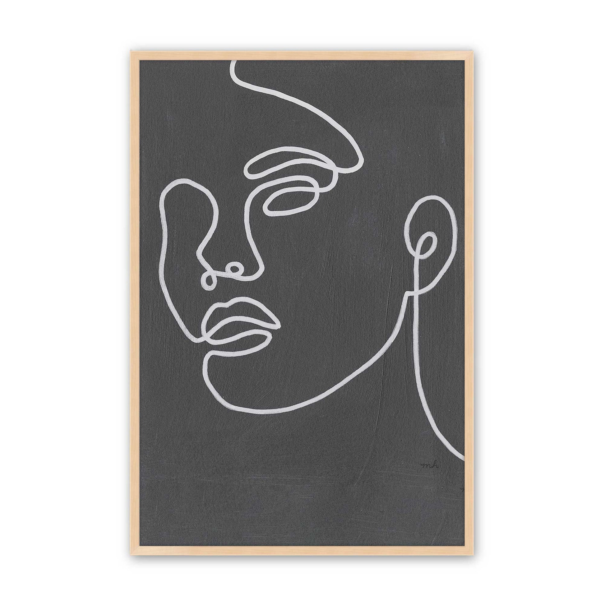 [Color:Raw Maple], Picture of art in a Raw Maple frame
