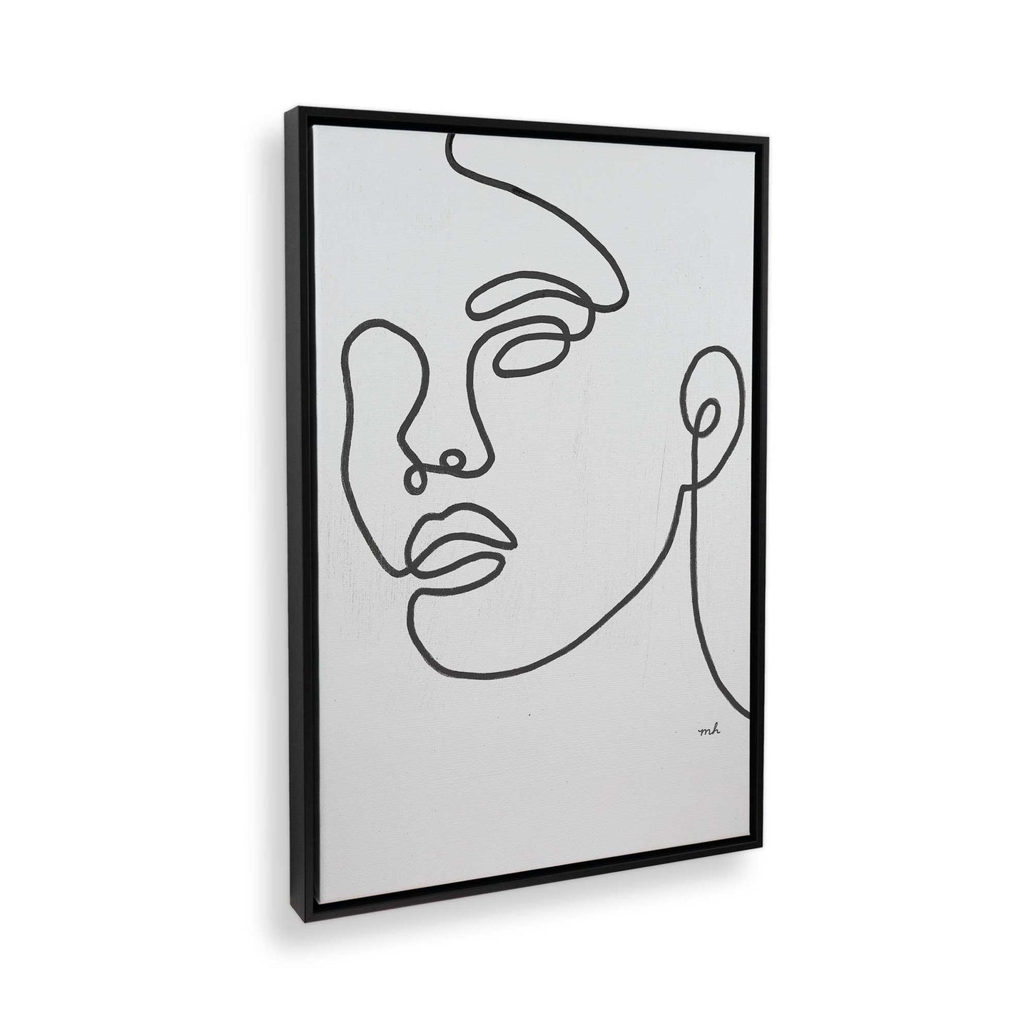 [Color:Satin Black], Picture of the corner of the art