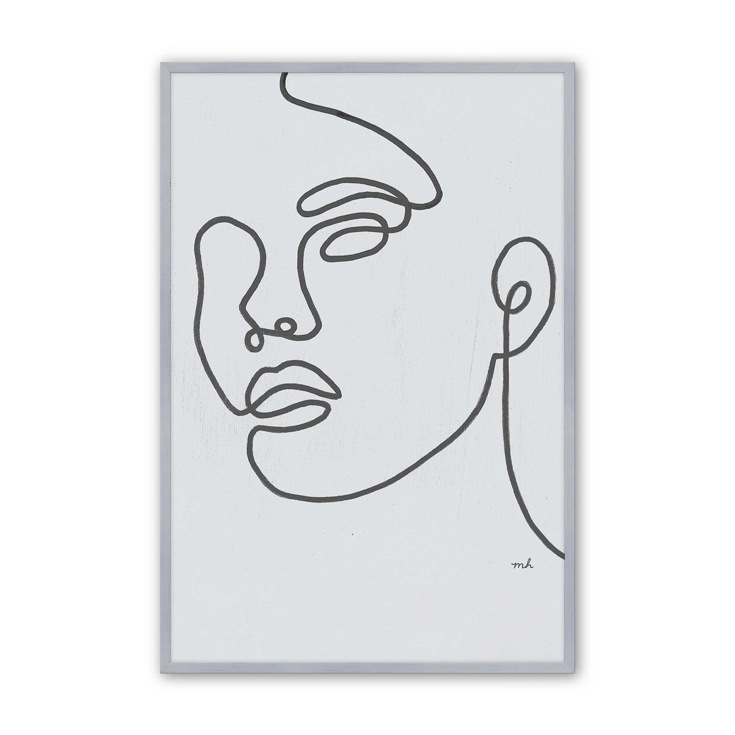[Color:Polished Chrome], Picture of art in a Polished Chrome frame