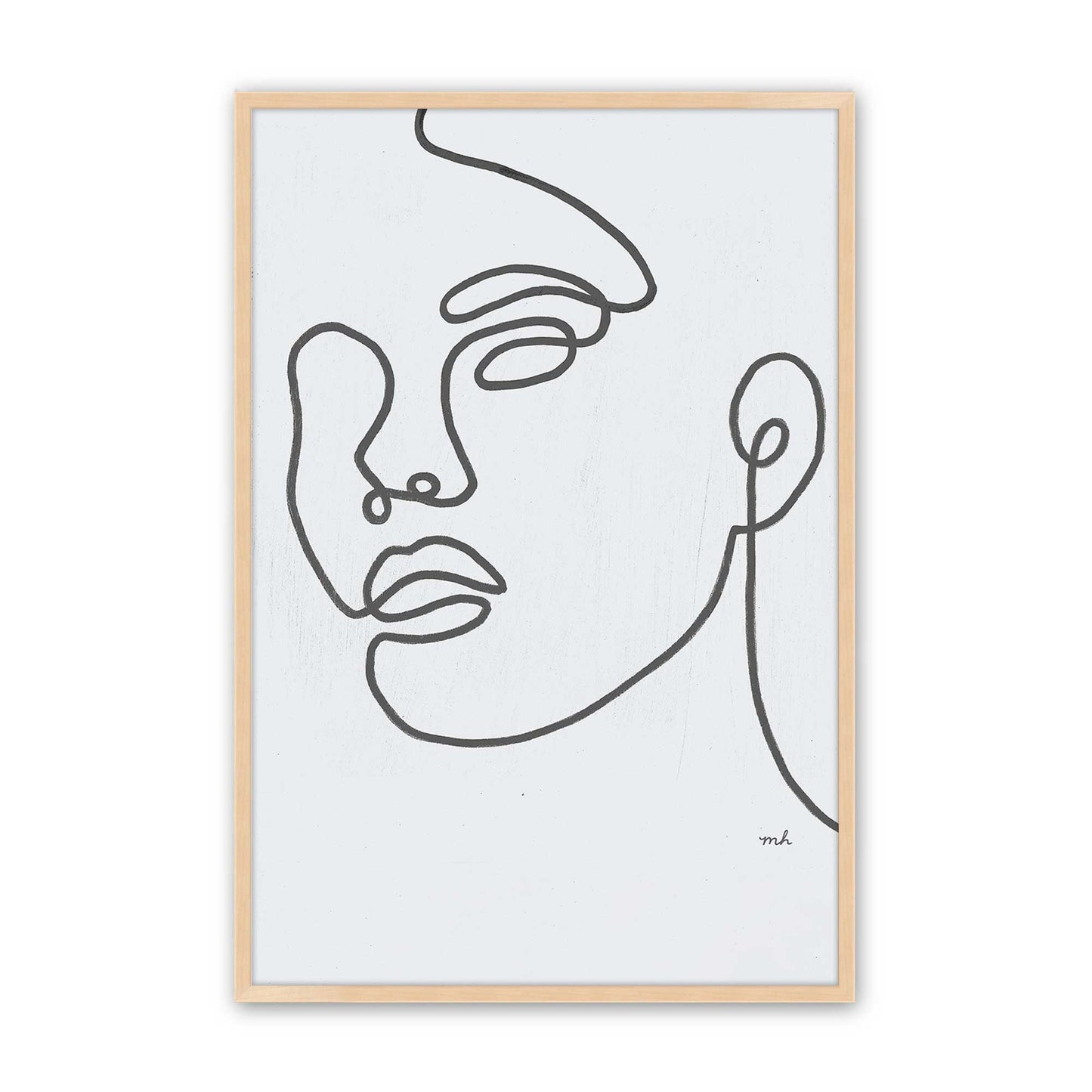 [Color:Raw Maple], Picture of art in a Raw Maple frame
