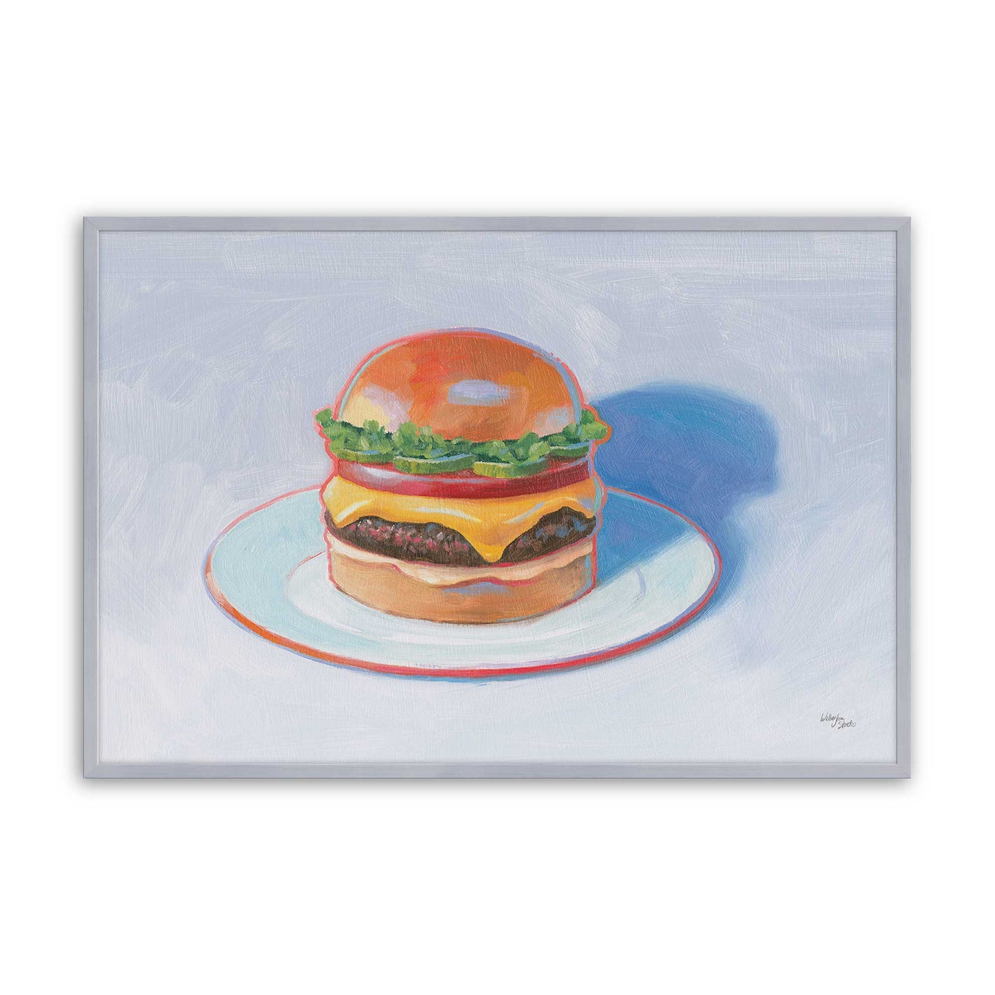 [Color:Polished Chrome], Picture of art in a Polished Chrome frame