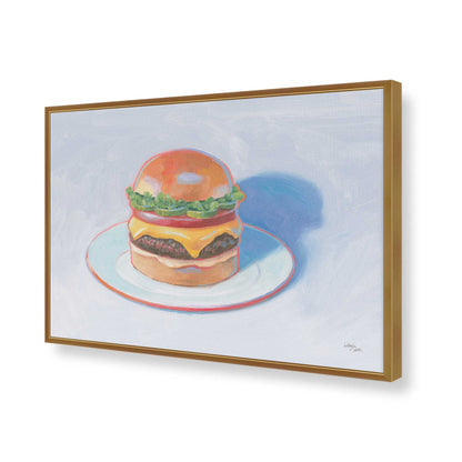 [Color:Polished Gold], Picture of art in a Polished Gold frame of the corner