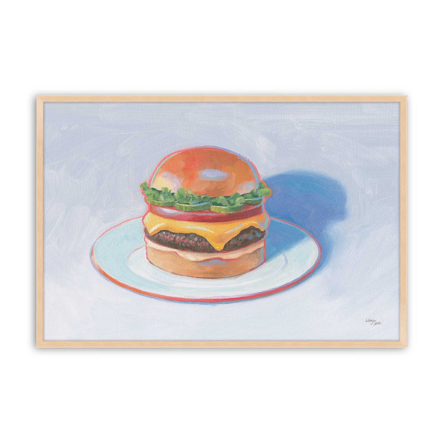 [Color:Raw Maple], Picture of art in a Raw Maple frame