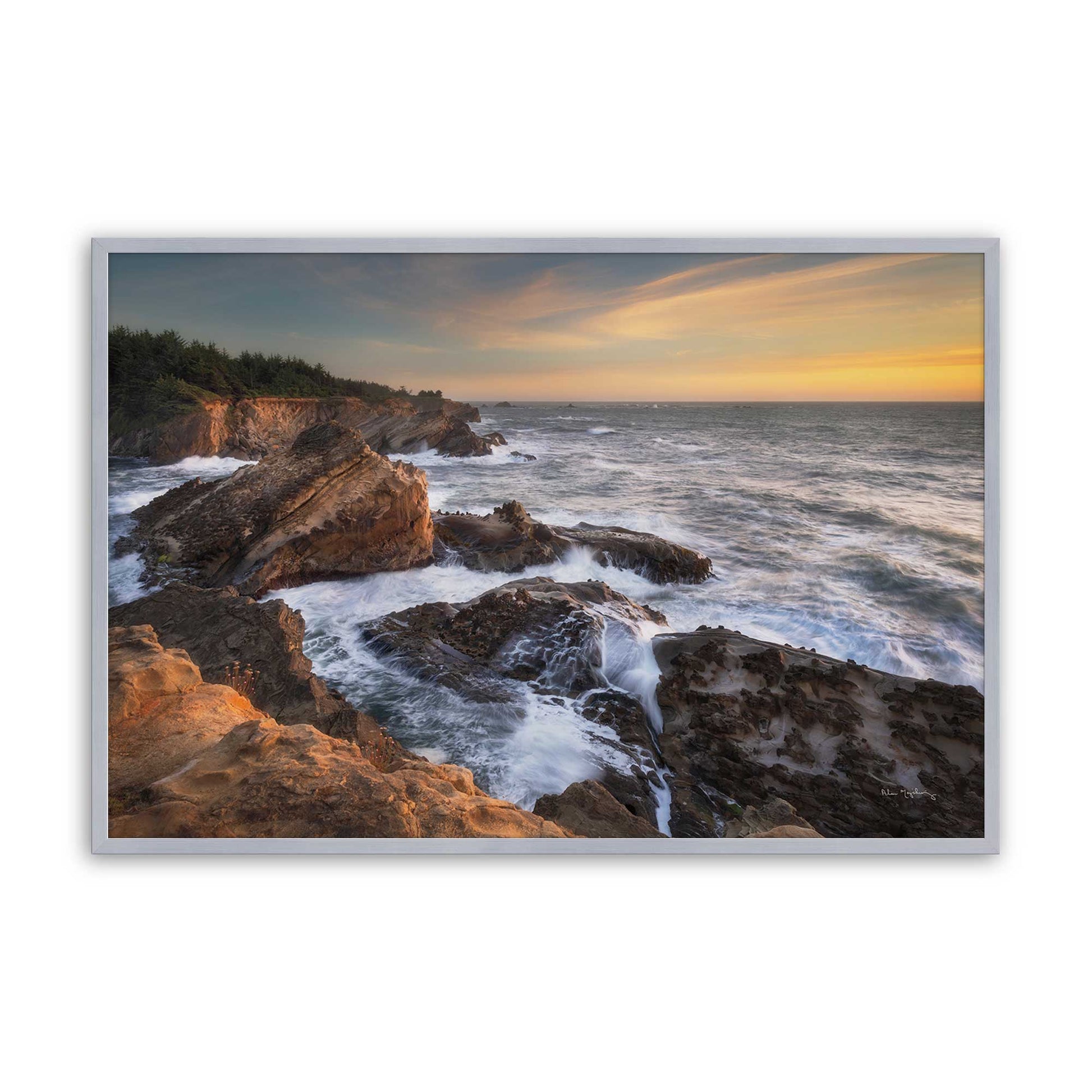 [Color:Polished Chrome], Picture of art in a Polished Chrome frame