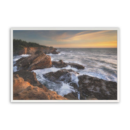 [Color:Opaque White], Picture of art in a Opaque White frame
