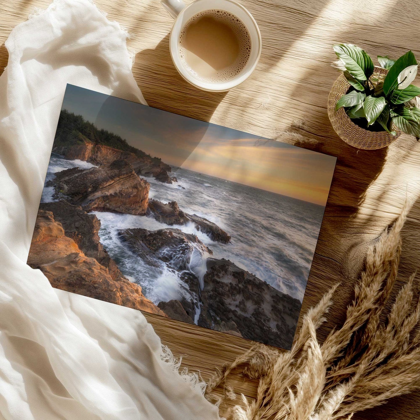 [Color:Rolled Print], Picture of close up of art