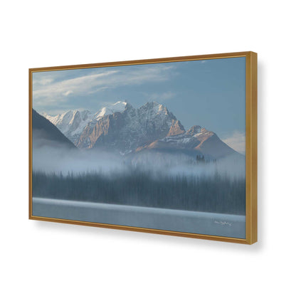 [Color:Polished Gold], Picture of art in a Polished Gold frame of the corner