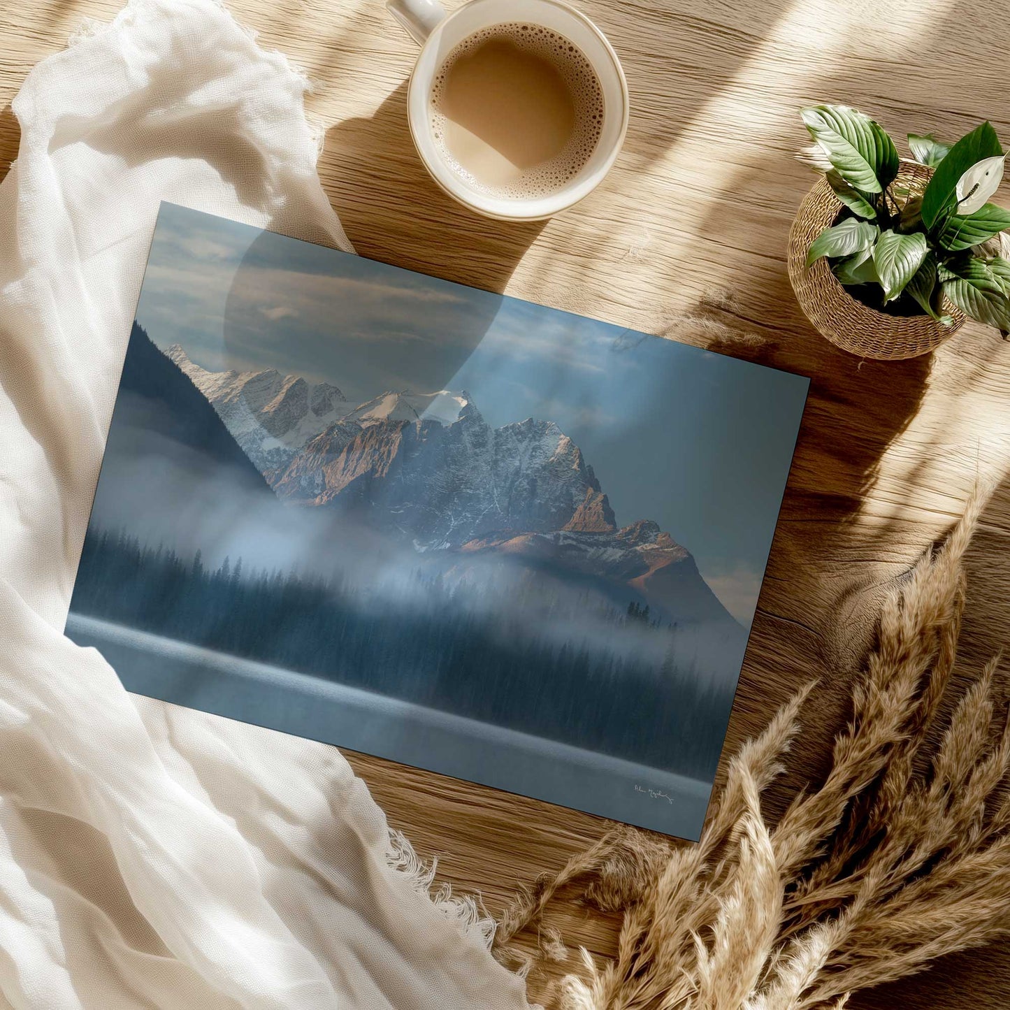 [Color:Rolled Print], Picture of close up of art