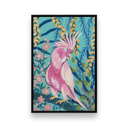 [Color:Satin Black], Picture of art in a Satin Black frame