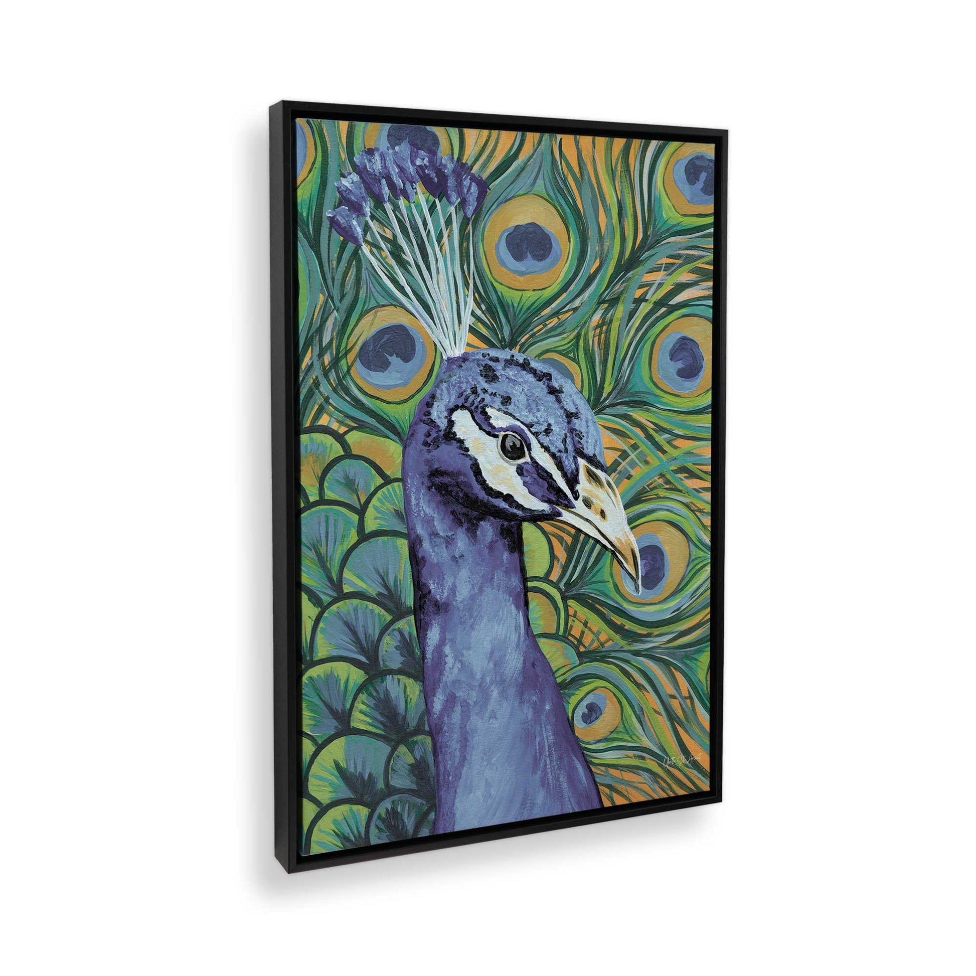 [Color:Satin Black], Picture of the corner of the art