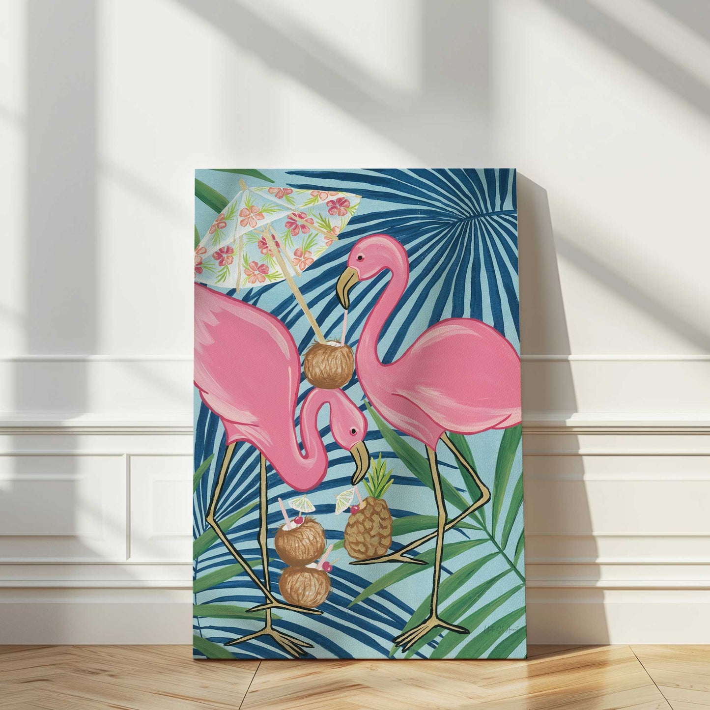 Picture of art in a room