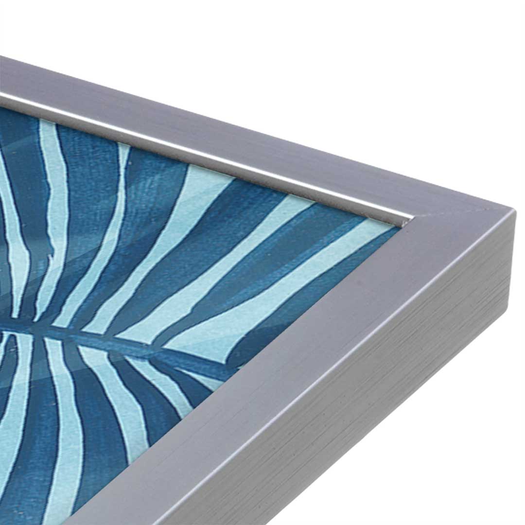 [Color:Polished Chrome], Picture of art in a Polished Chrome frame at an angle