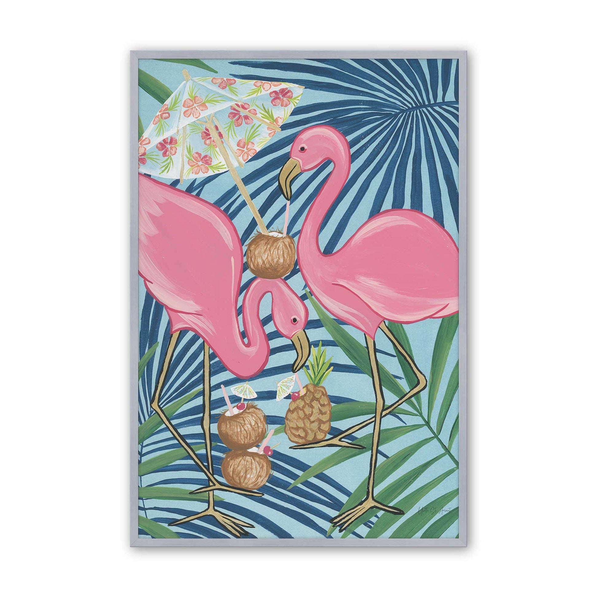 [Color:Polished Chrome], Picture of art in a Polished Chrome frame