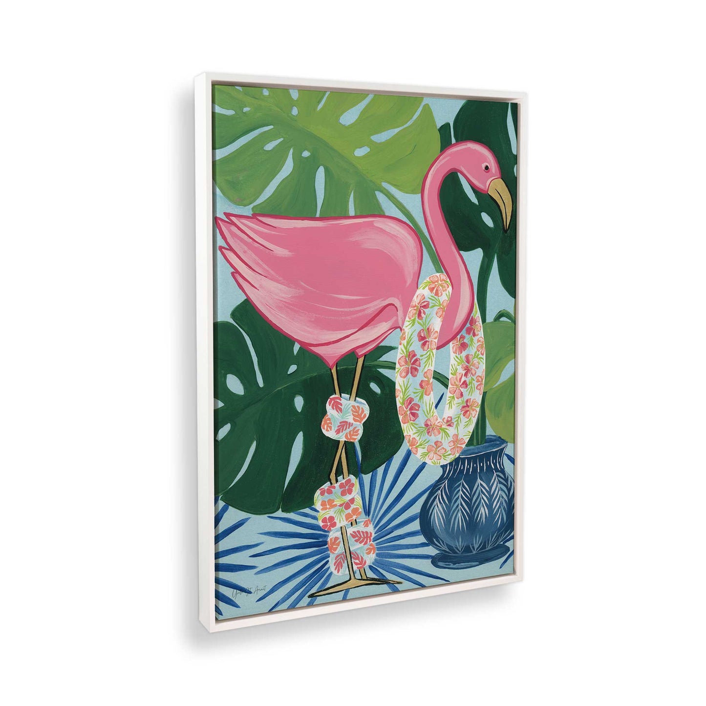 [Color:Opaque White], Picture of the corner of the art