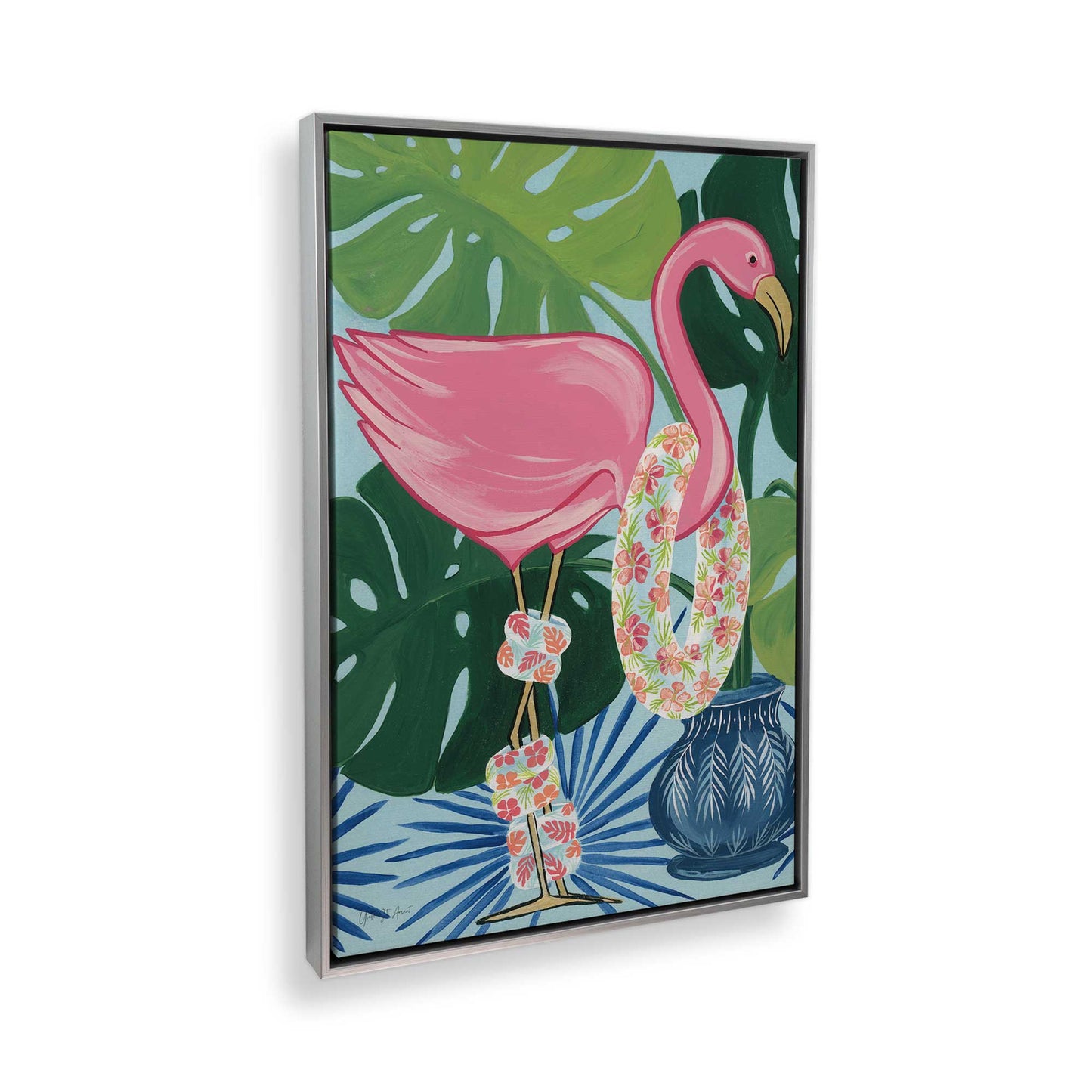 [Color:Polished Chrome], Picture of the corner of the art