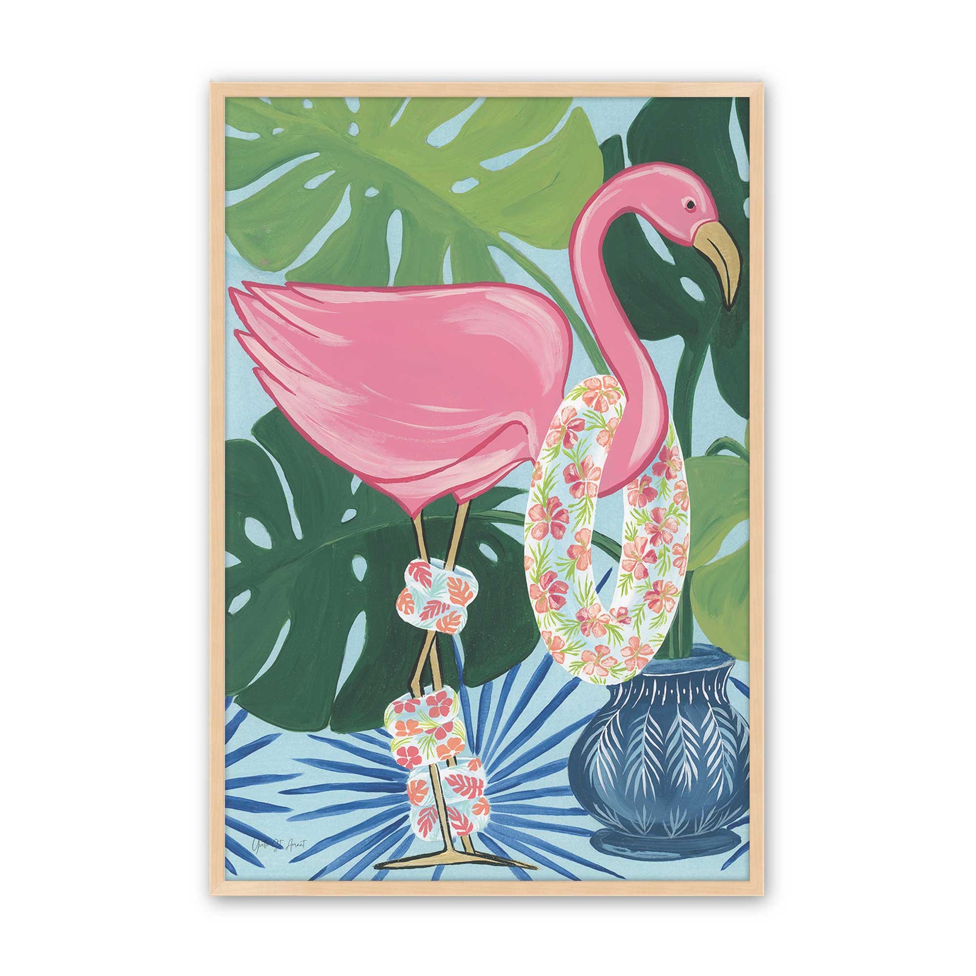 [Color:Raw Maple], Picture of art in a Raw Maple frame