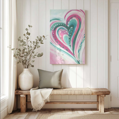 Picture of art in a room