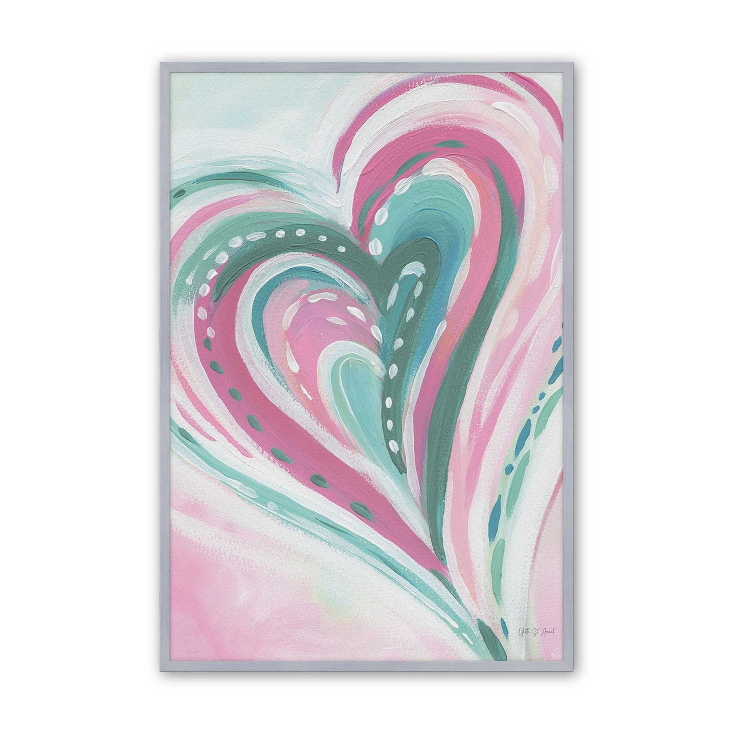 [Color:Polished Chrome], Picture of art in a Polished Chrome frame